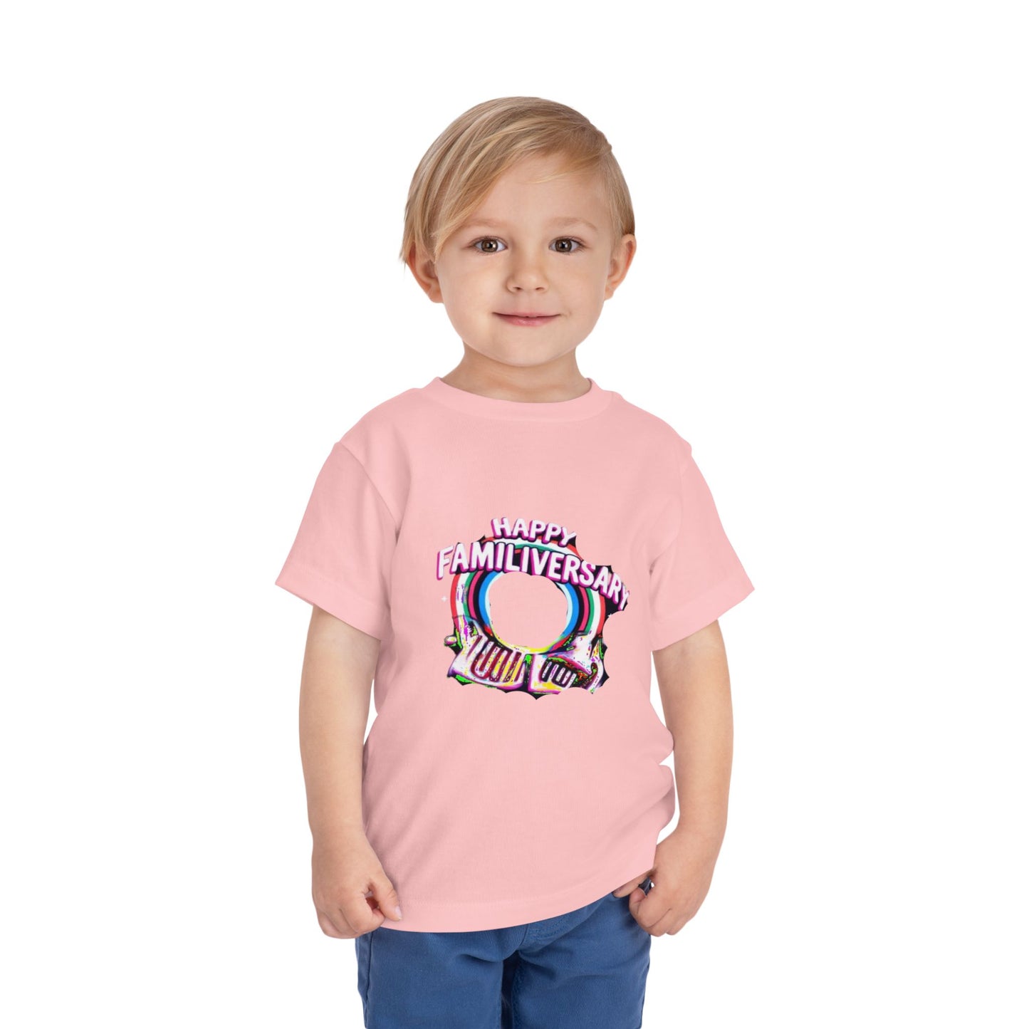 Toddler Tee - Happy Familiversary Design