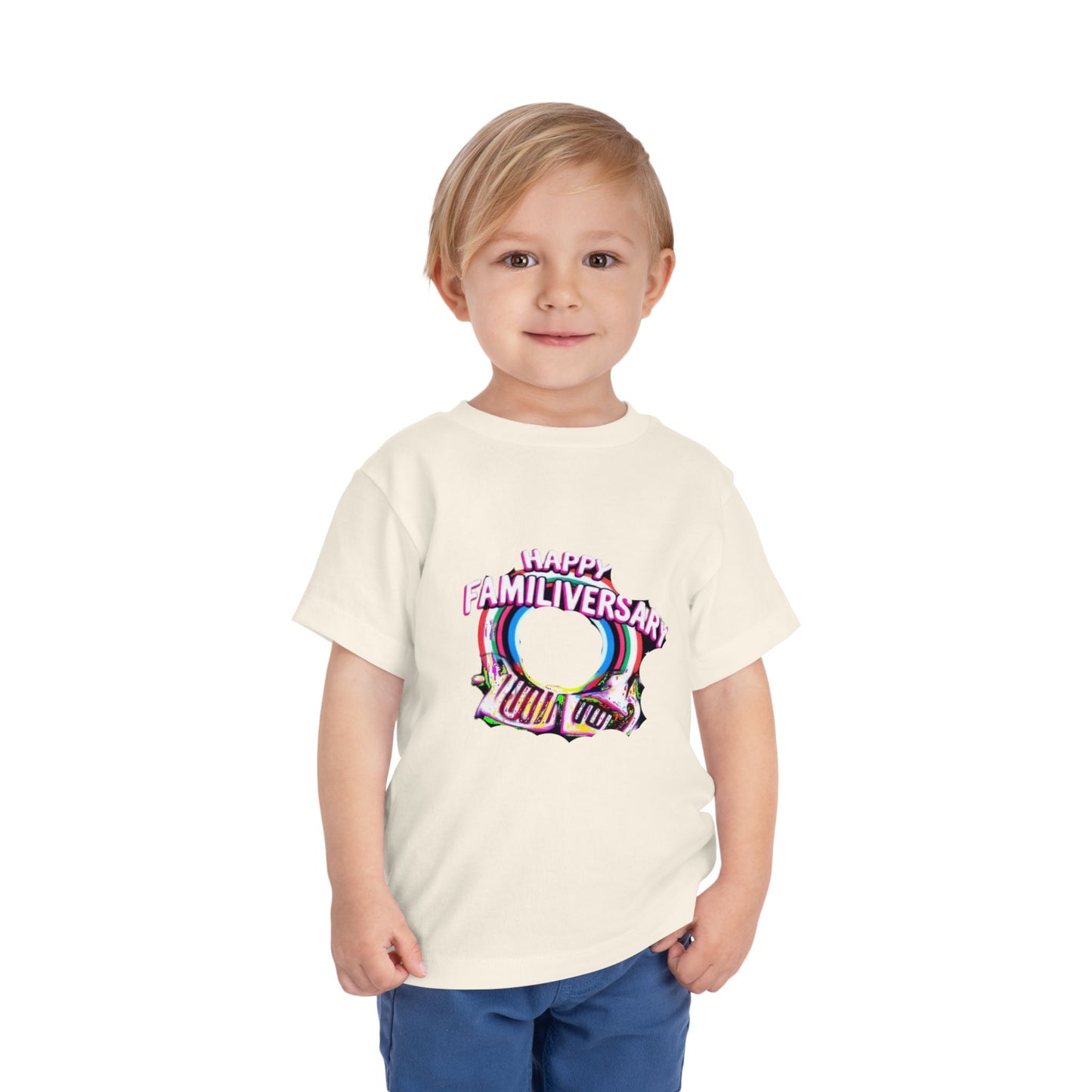 Toddler Tee - Happy Familiversary Design