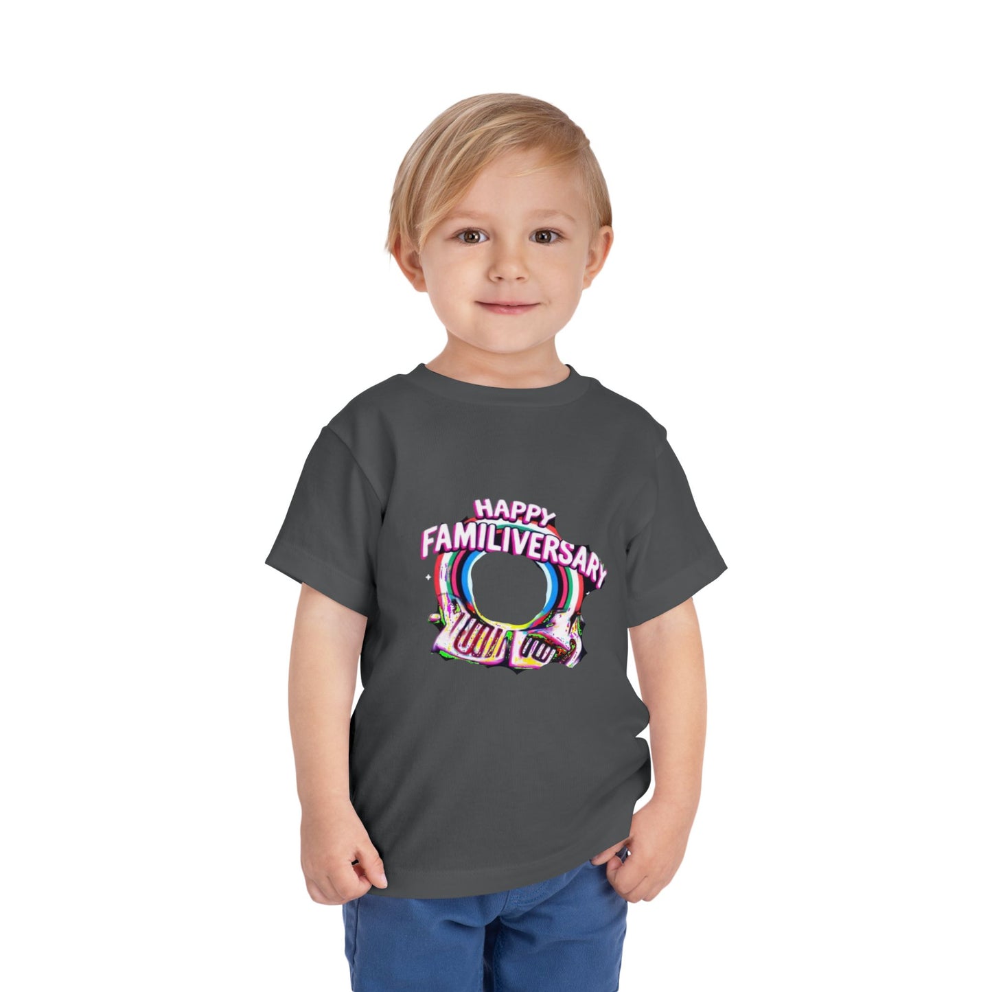 Toddler Tee - Happy Familiversary Design