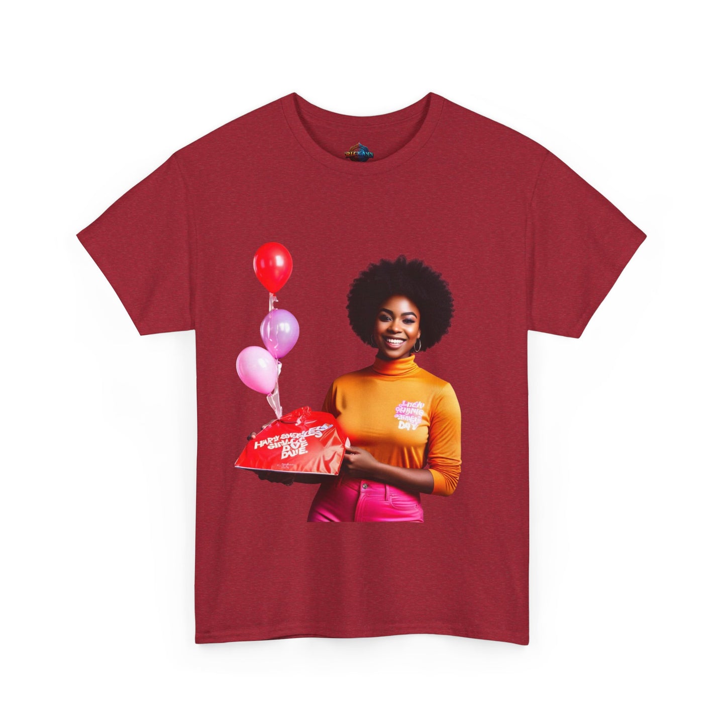 Cotton Tee Happy Singles Day Celebration Shirt