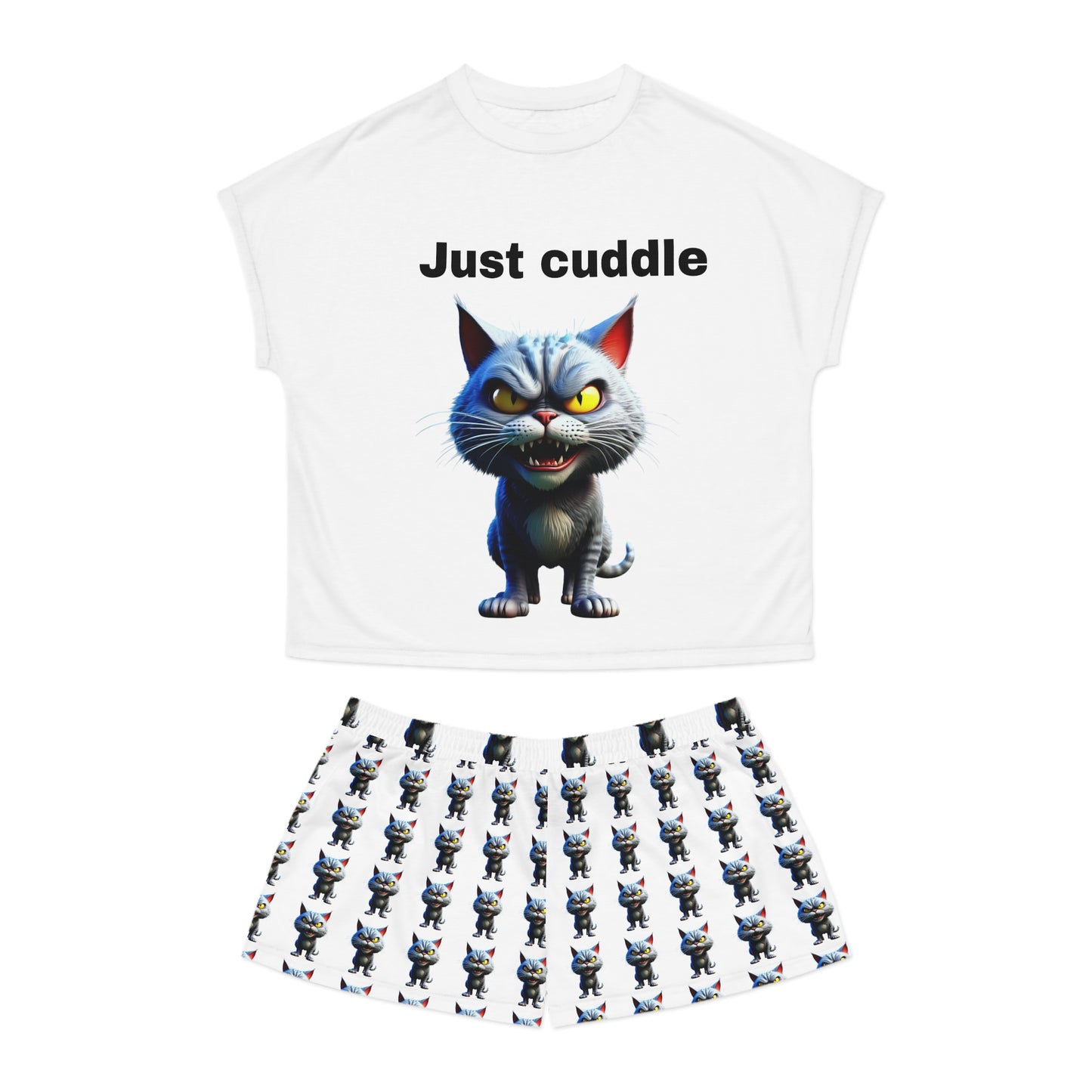 Short Pajama Set - Just Cuddle Design