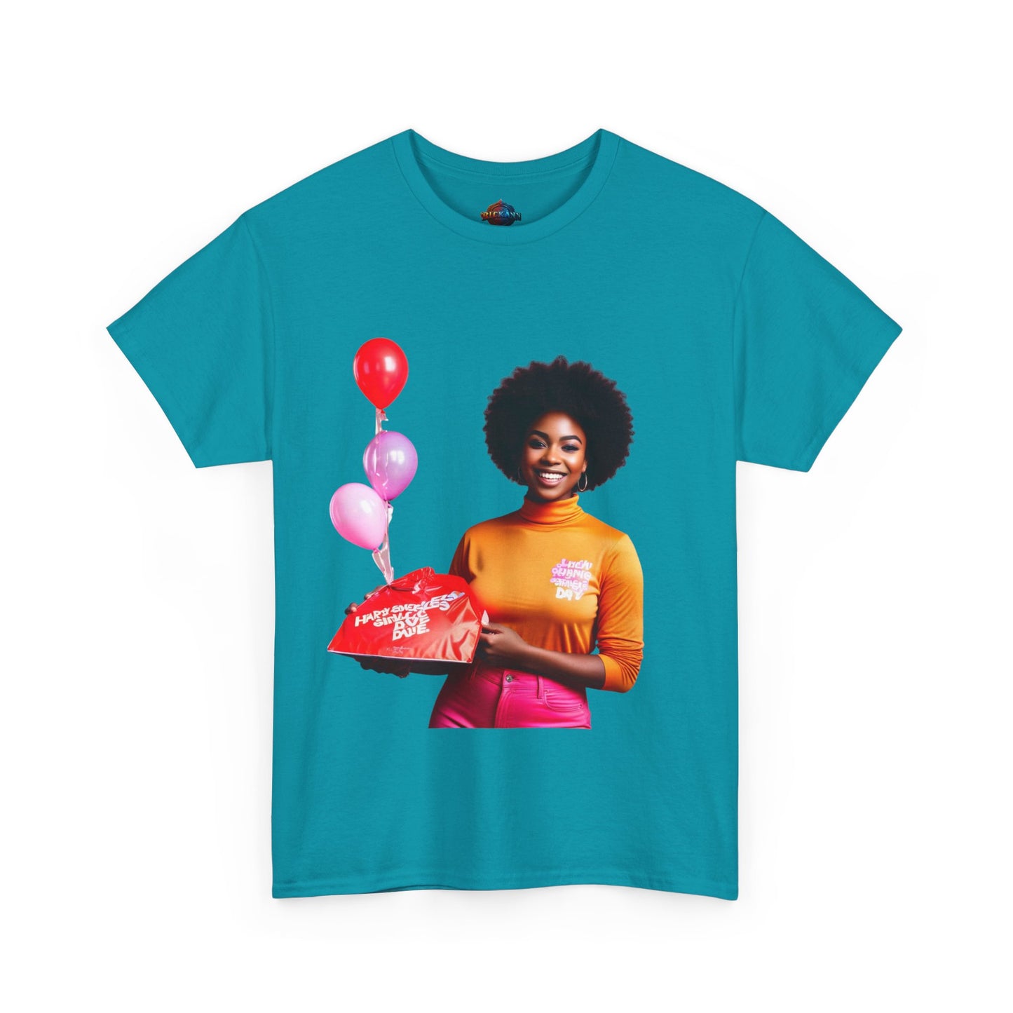 Cotton Tee Happy Singles Day Celebration Shirt