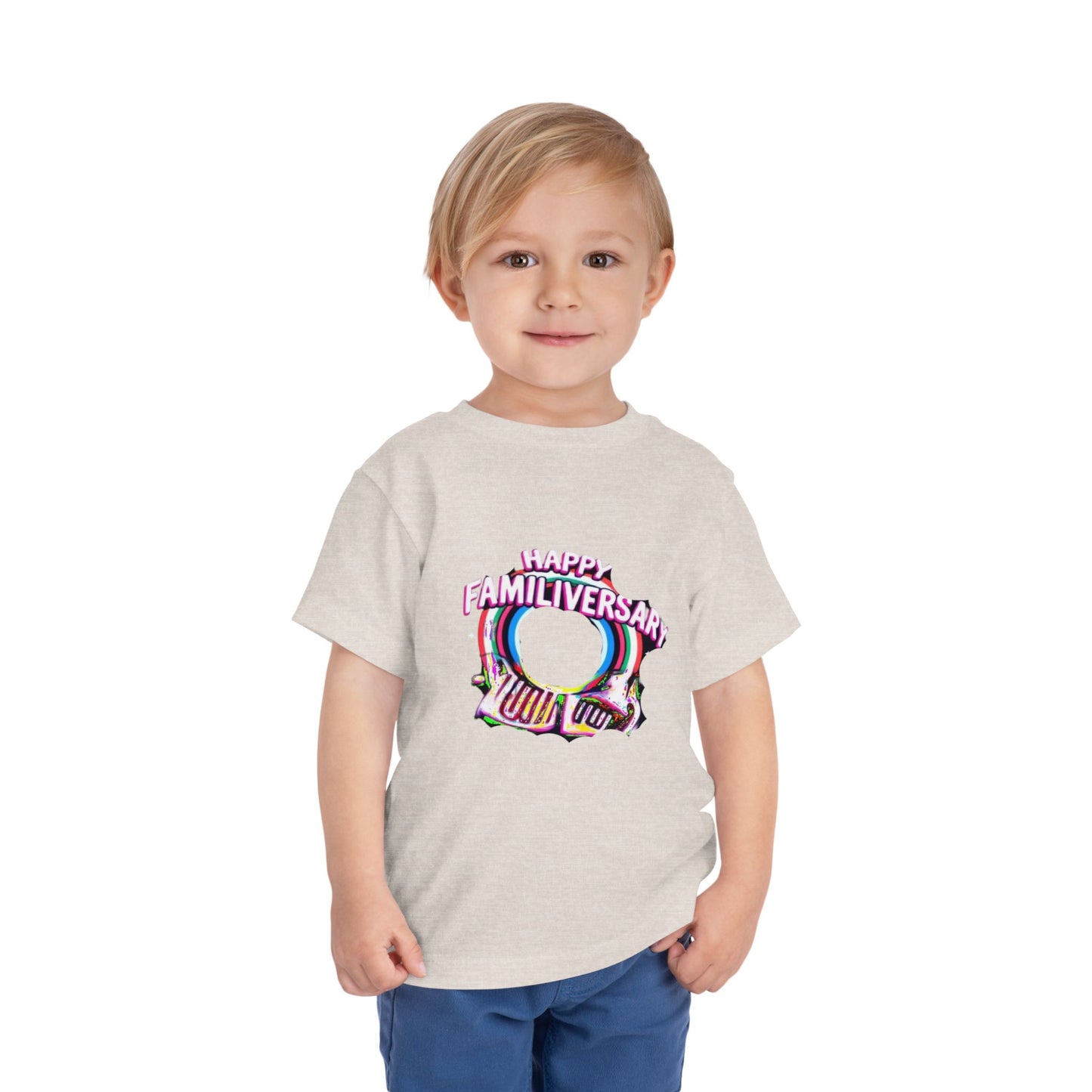 Toddler Tee - Happy Familiversary Design