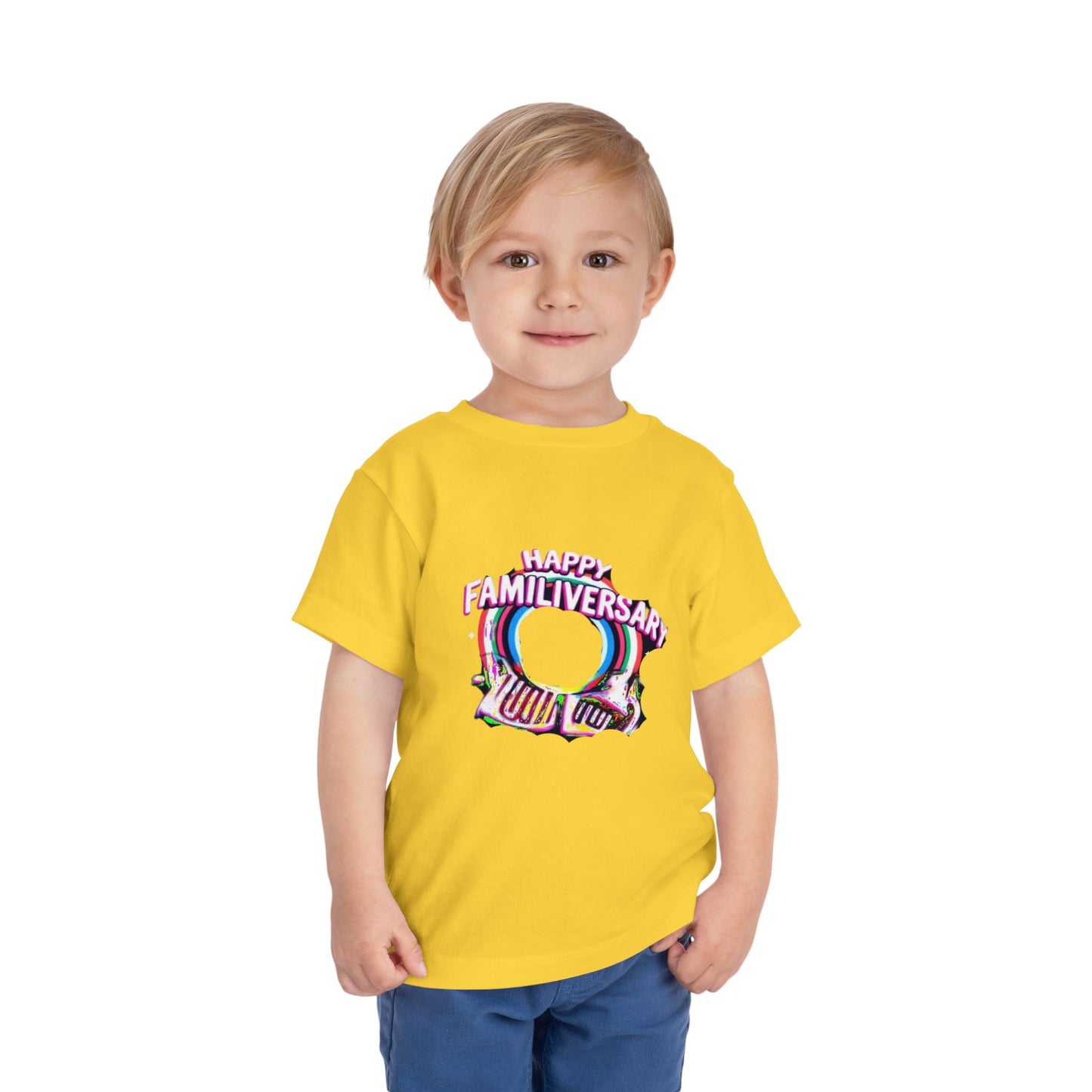 Toddler Tee - Happy Familiversary Design