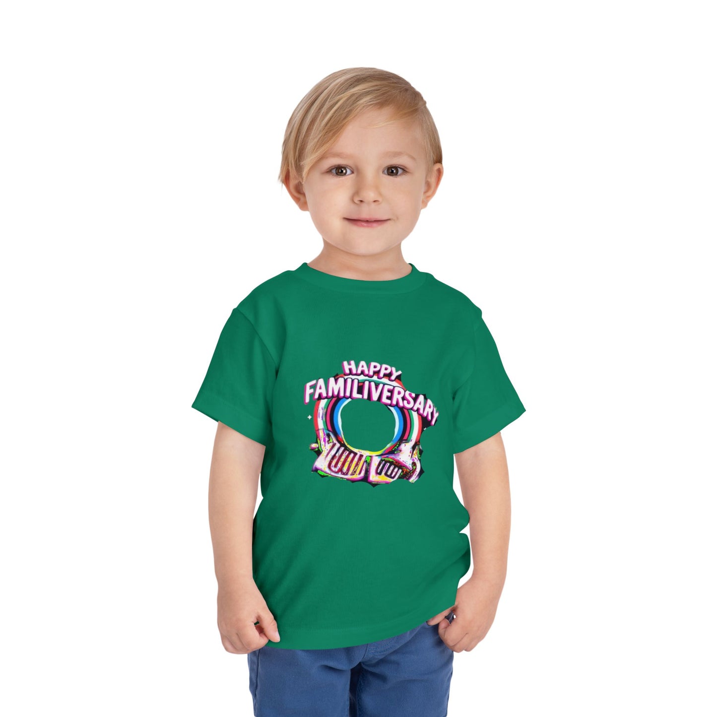 Toddler Tee - Happy Familiversary Design