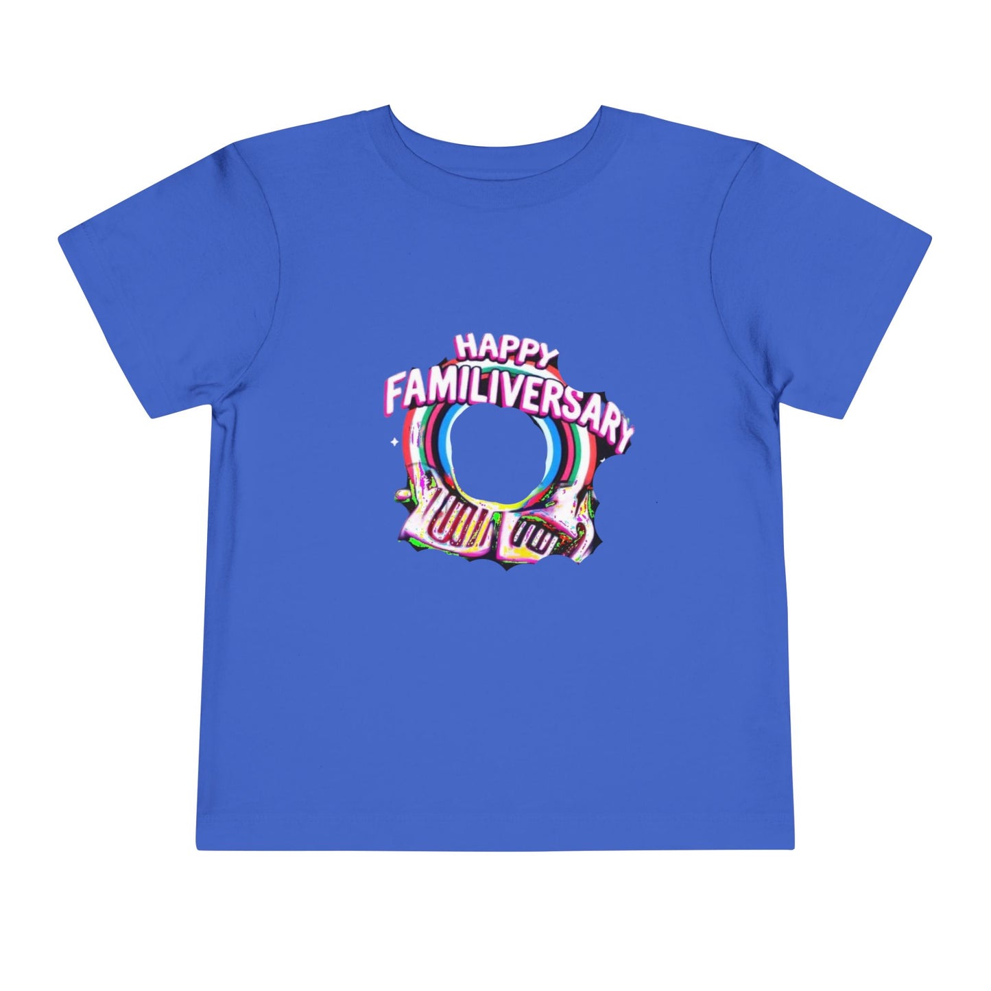 Toddler Tee - Happy Familiversary Design