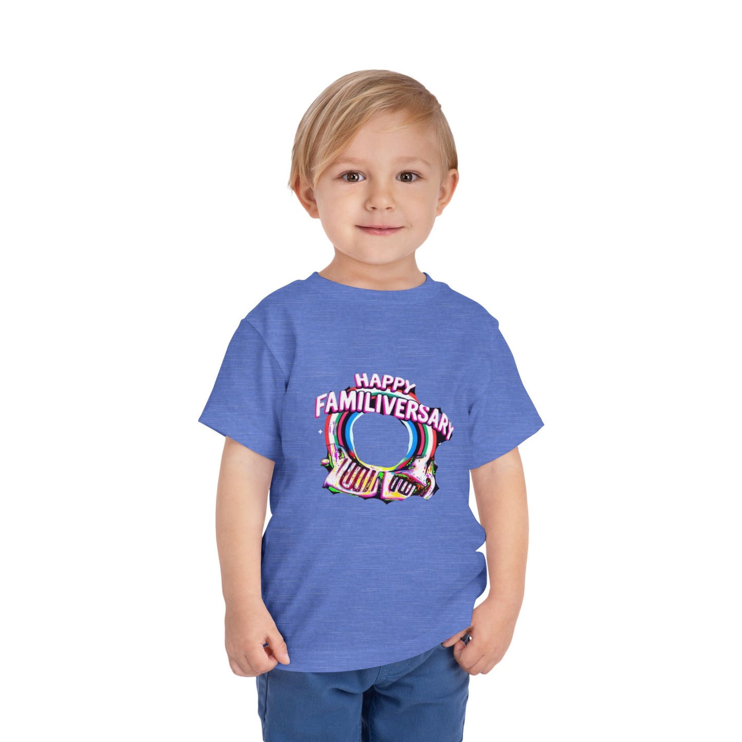 Toddler Tee - Happy Familiversary Design