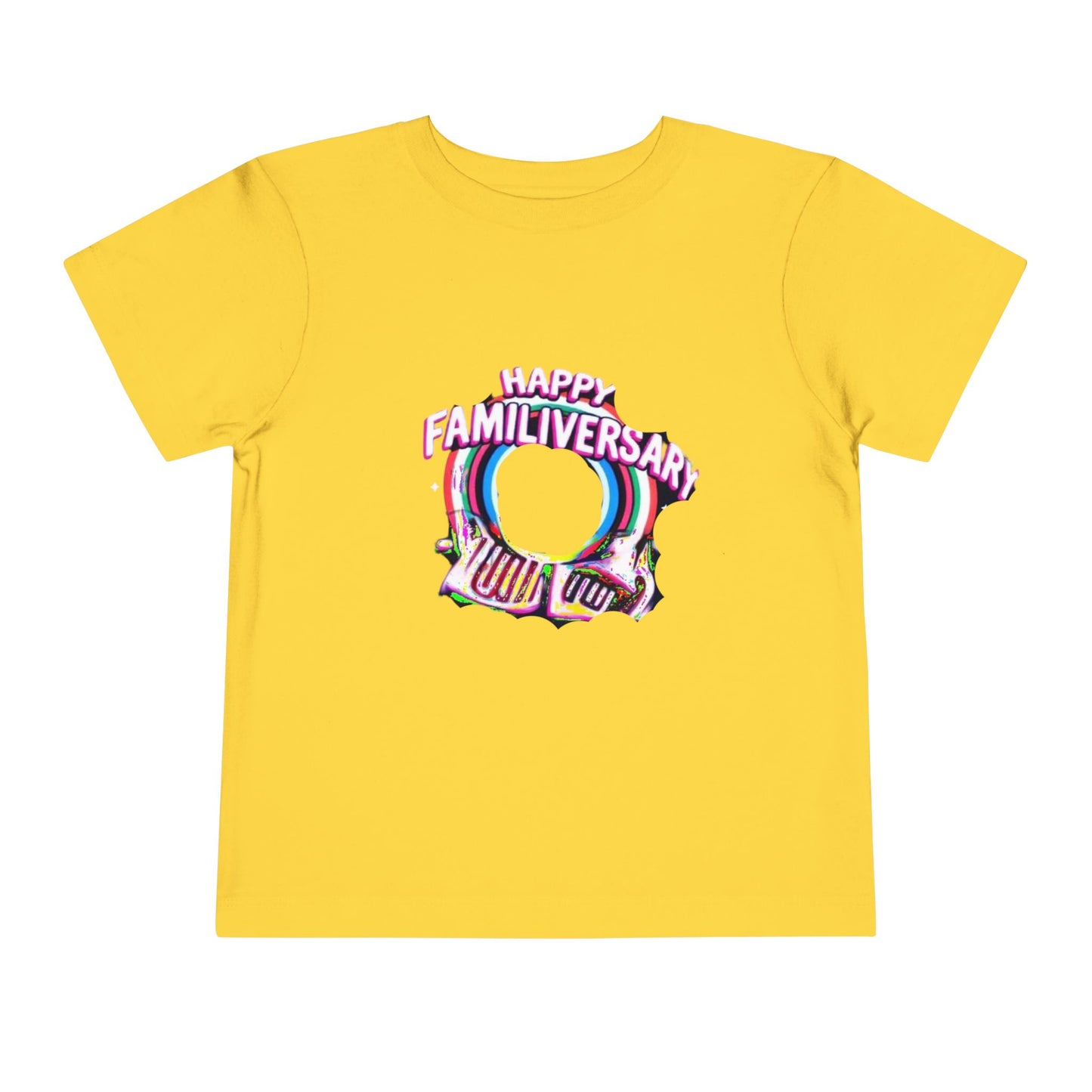 Toddler Tee - Happy Familiversary Design