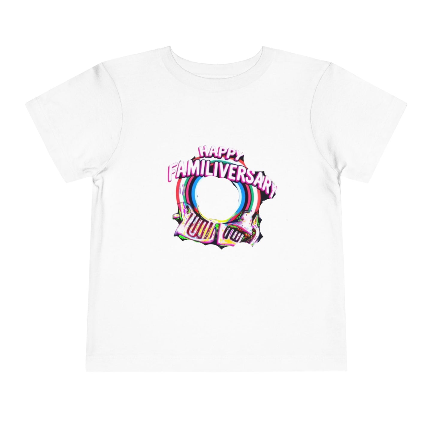 Toddler Tee - Happy Familiversary Design