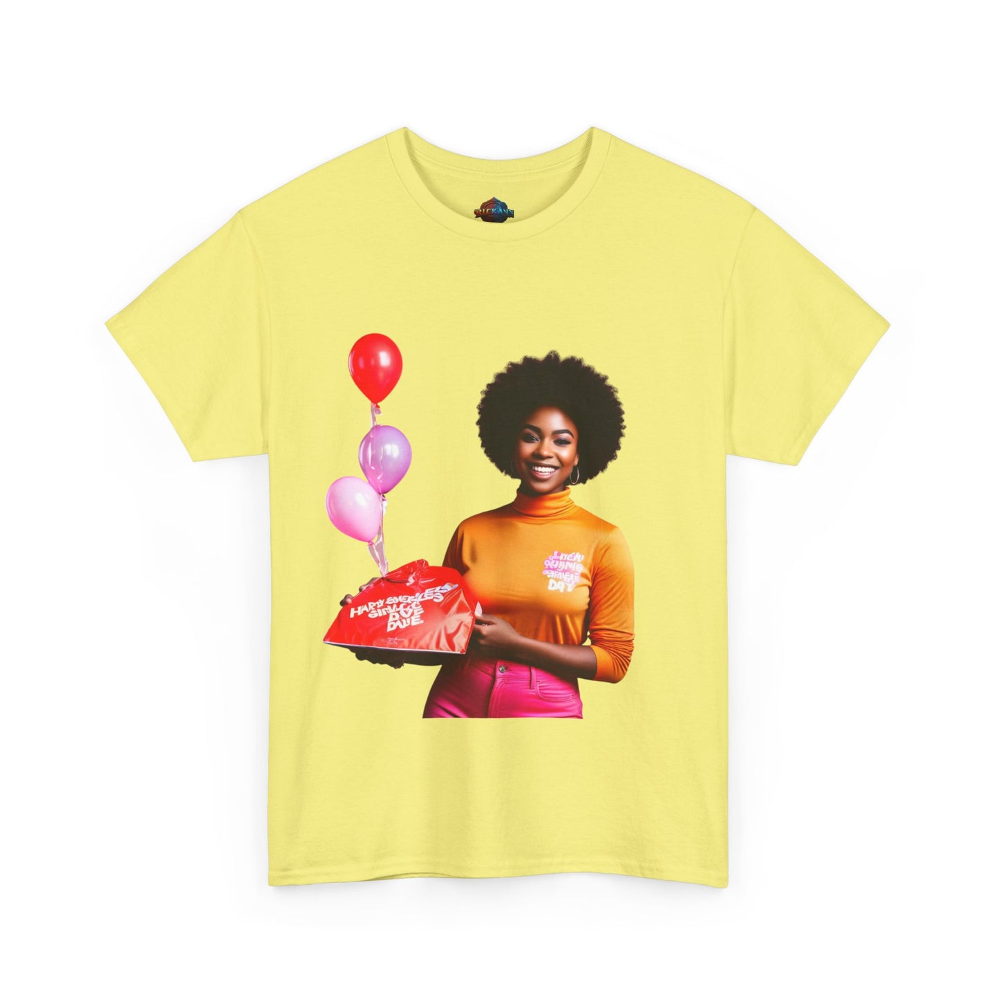 Cotton Tee Happy Singles Day Celebration Shirt