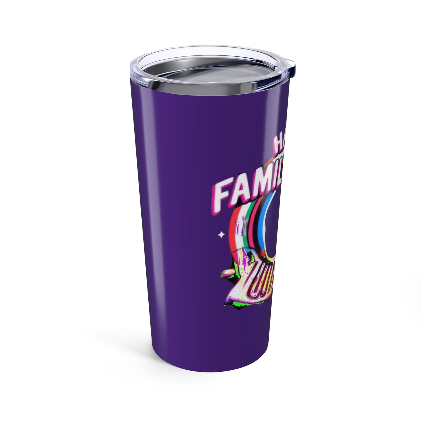 20oz Tumbler - Happy Familiversary Design, Personalized Gift for Celebrations