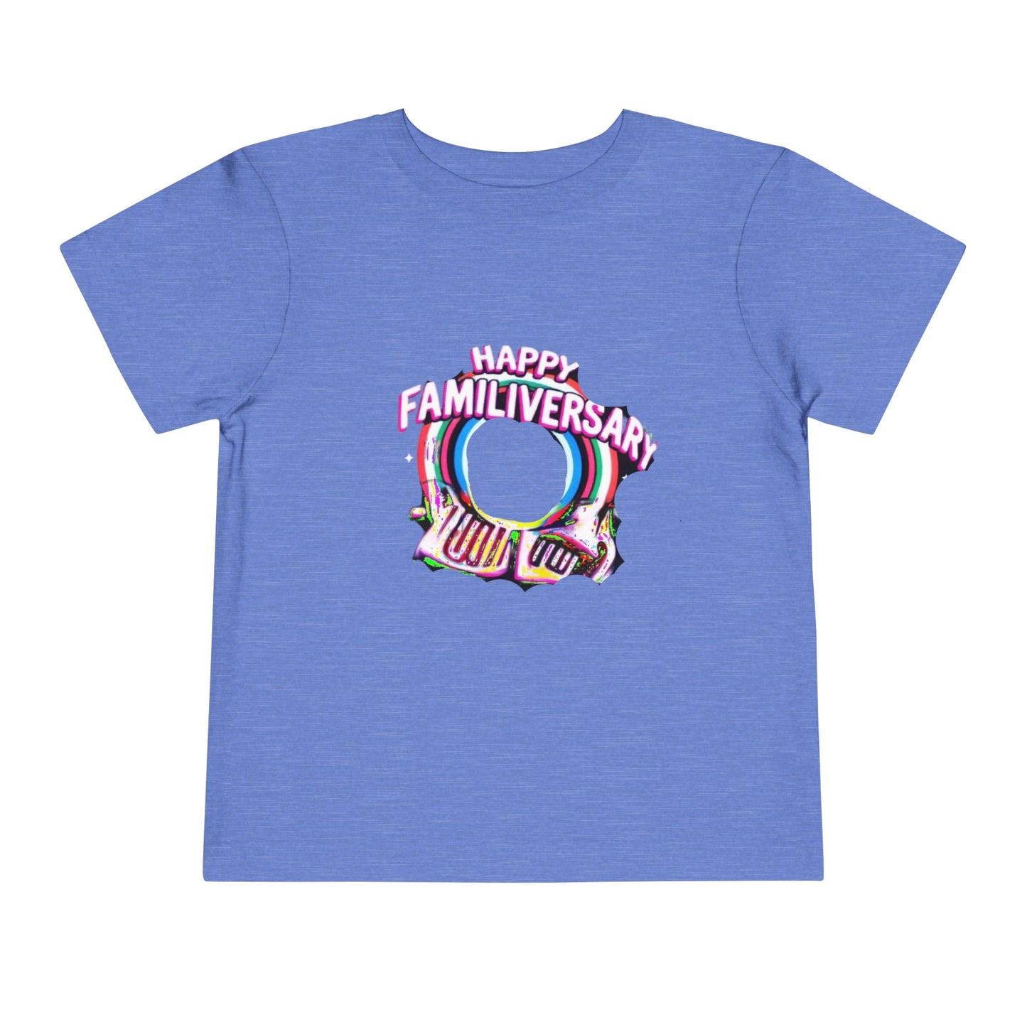 Toddler Tee - Happy Familiversary Design