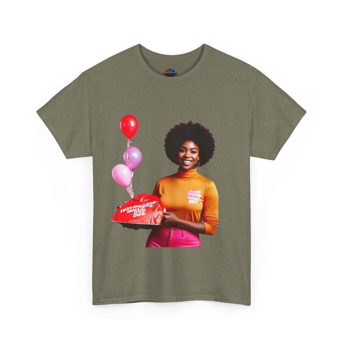 Cotton Tee Happy Singles Day Celebration Shirt