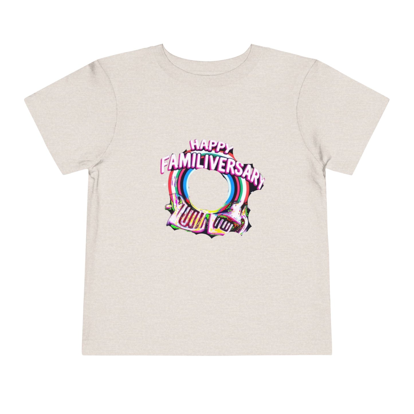 Toddler Tee - Happy Familiversary Design