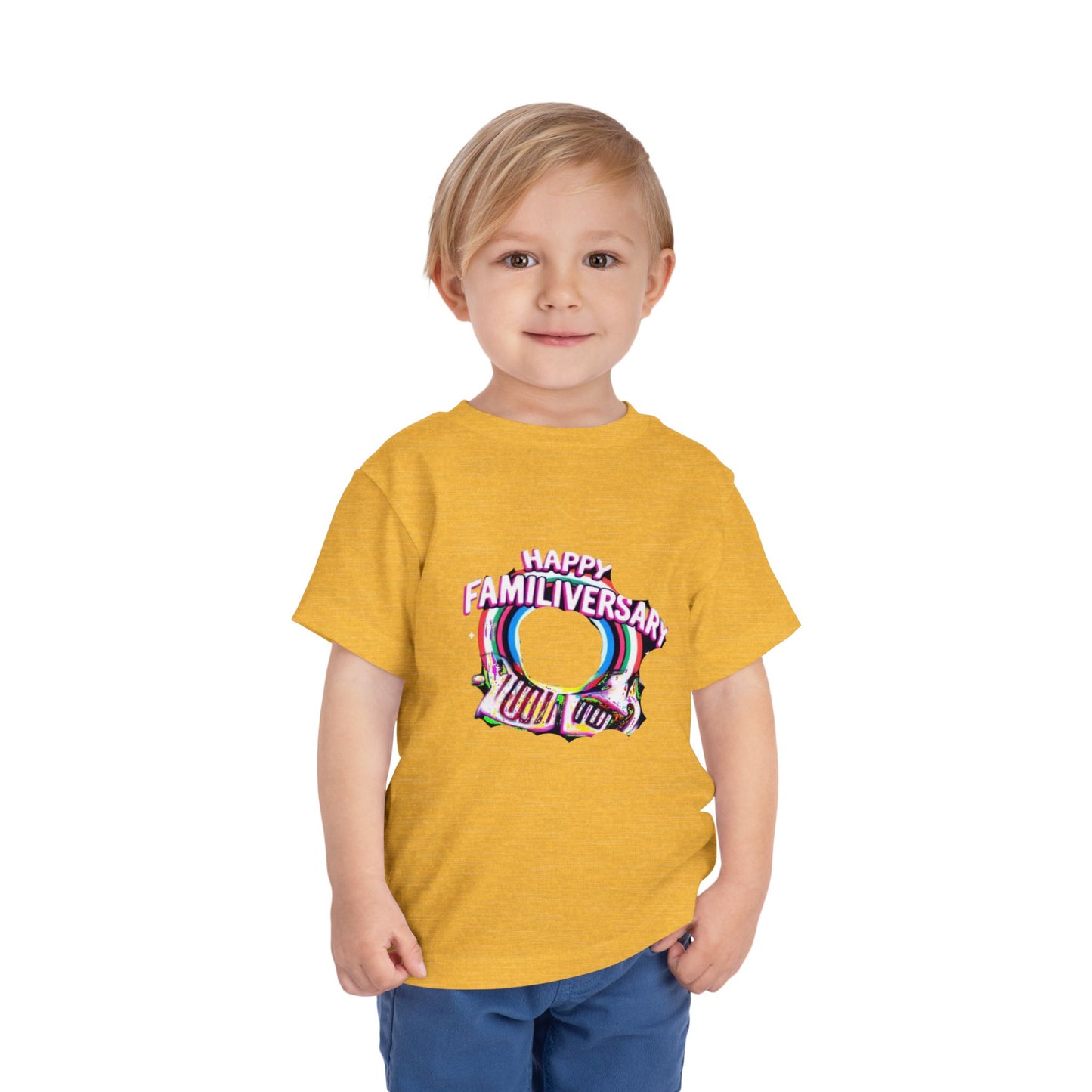 Toddler Tee - Happy Familiversary Design