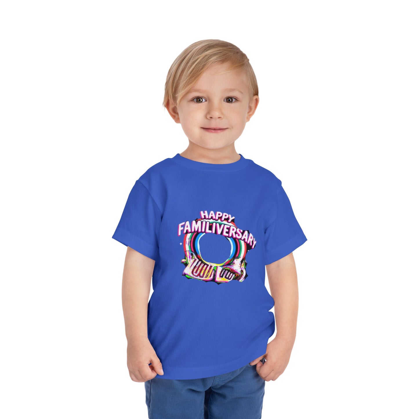 Toddler Tee - Happy Familiversary Design