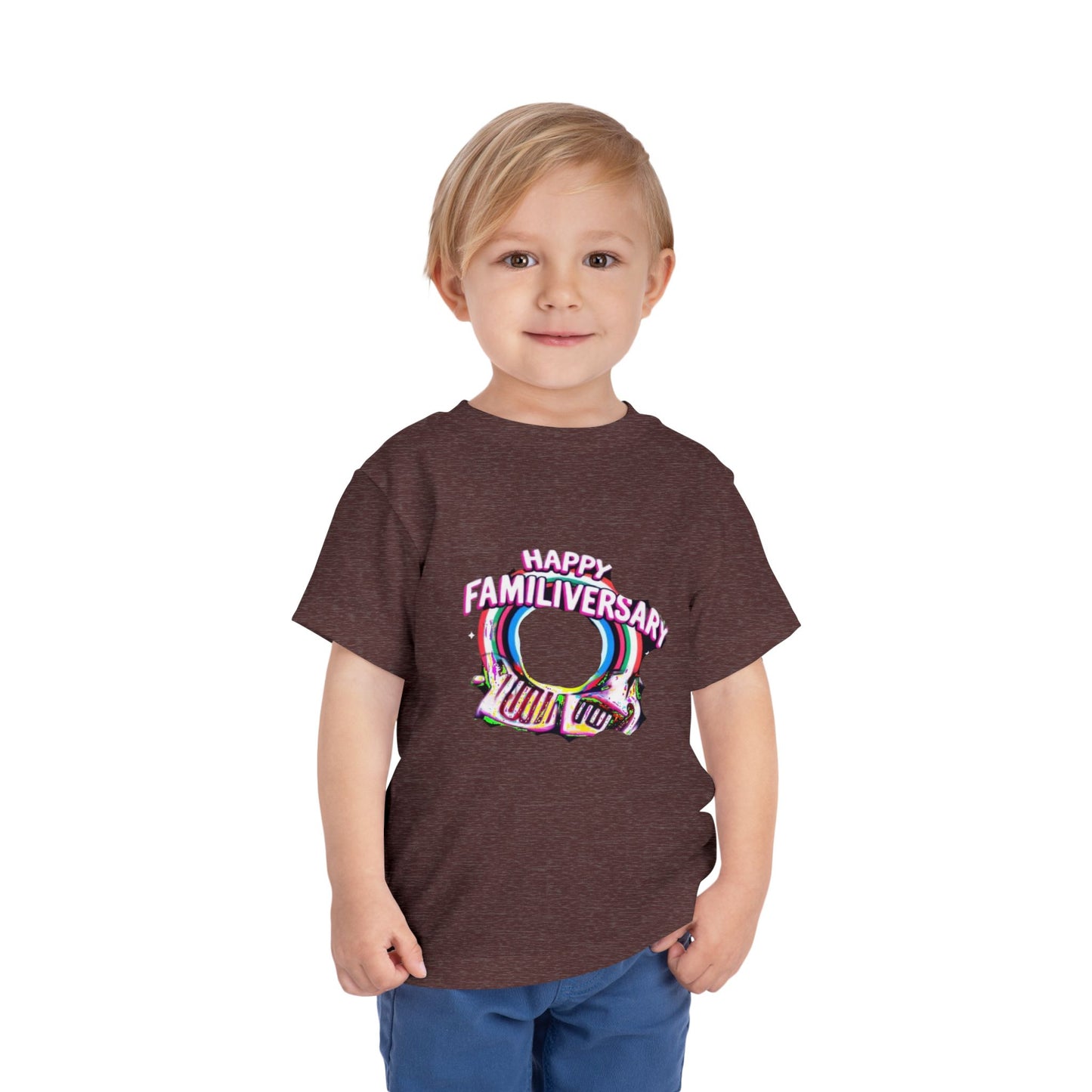 Toddler Tee - Happy Familiversary Design