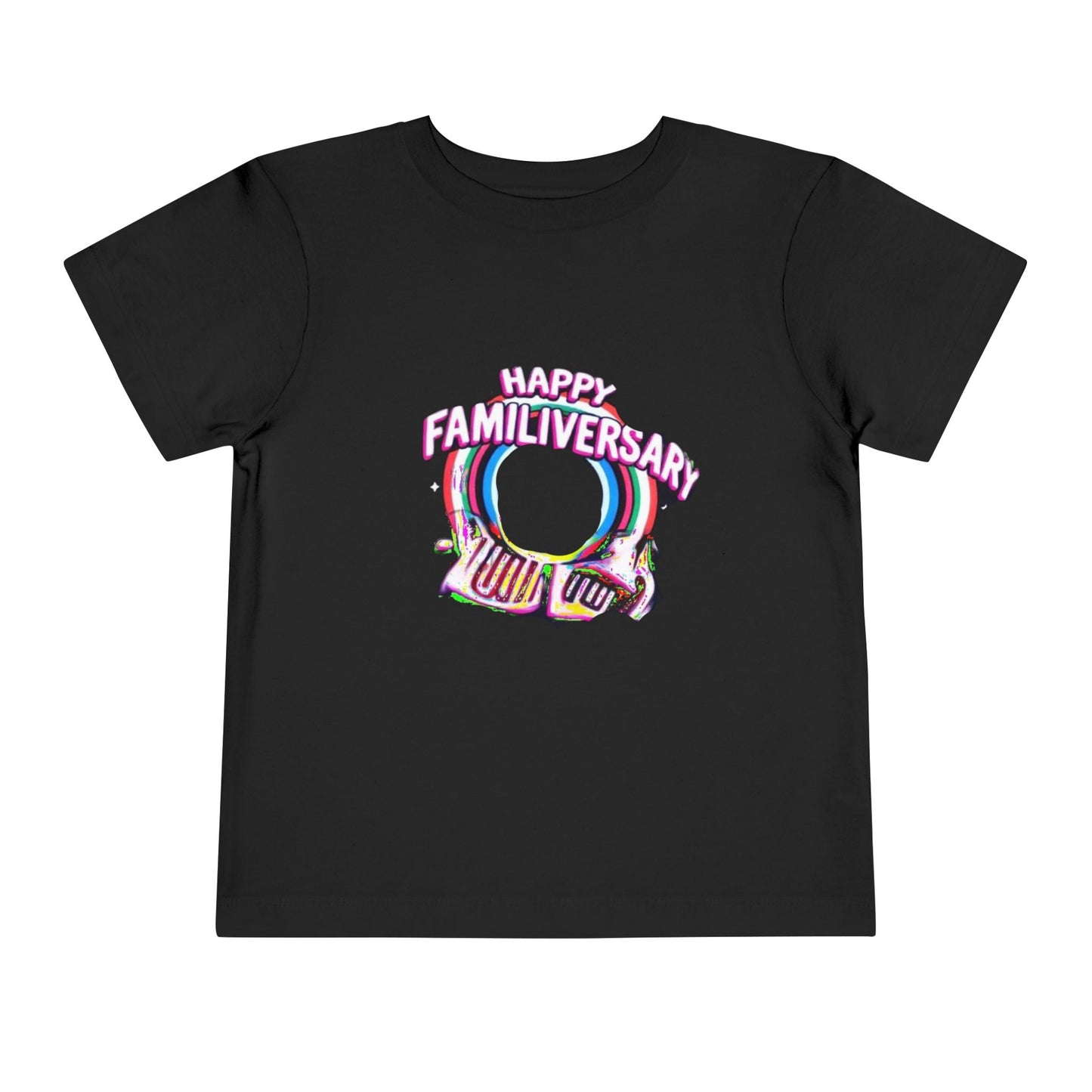 Toddler Tee - Happy Familiversary Design