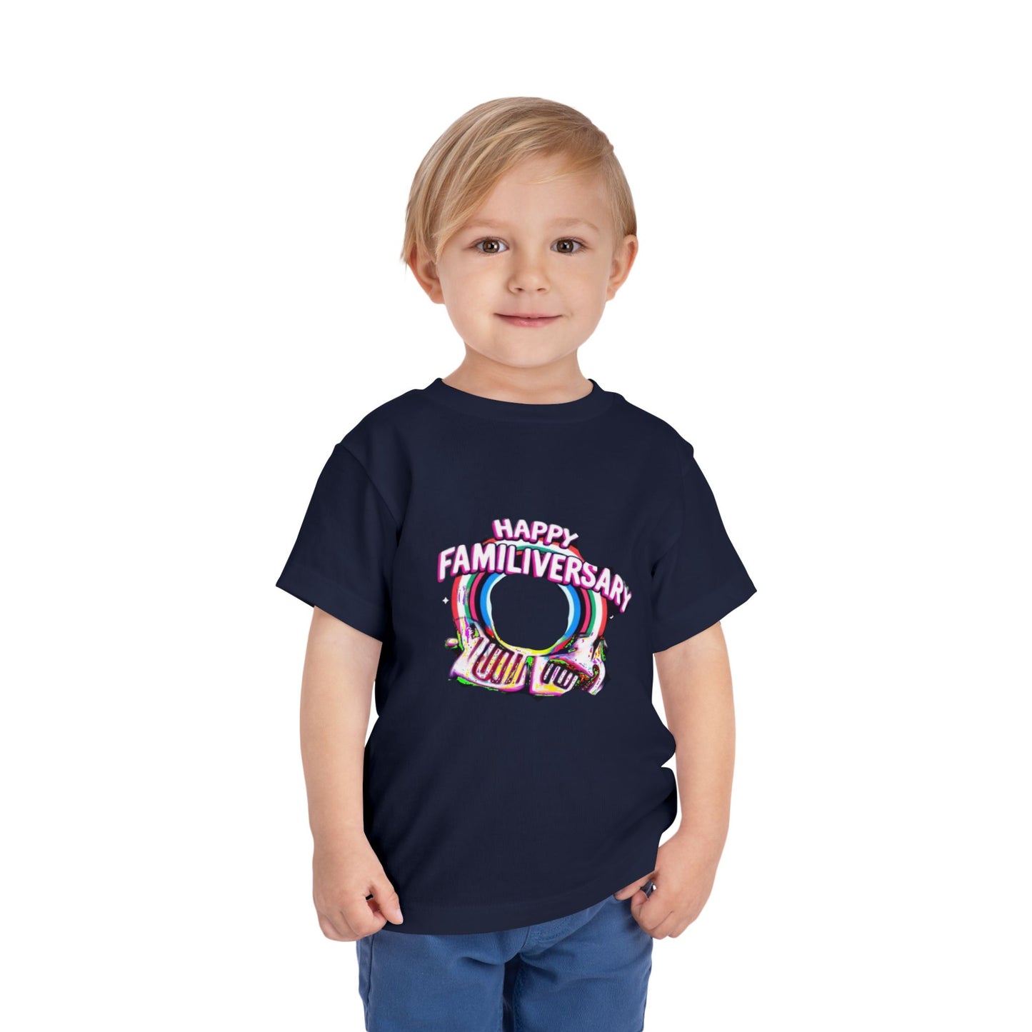 Toddler Tee - Happy Familiversary Design