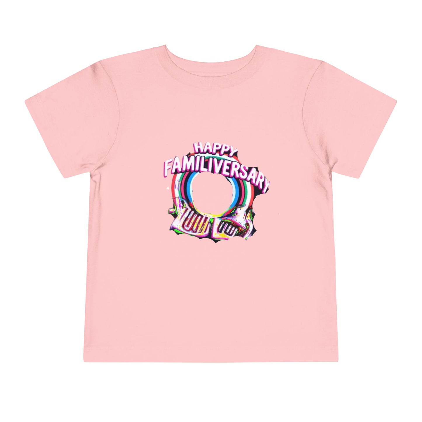 Toddler Tee - Happy Familiversary Design