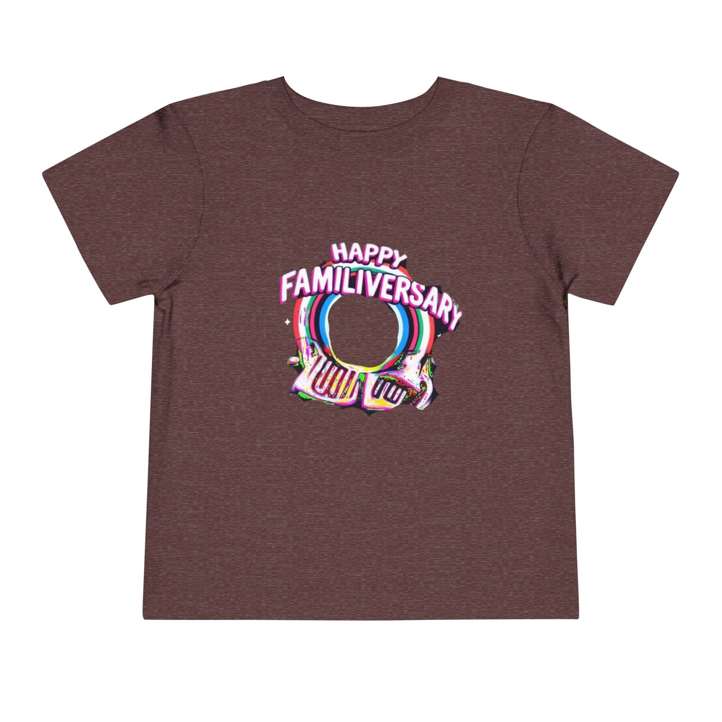 Toddler Tee - Happy Familiversary Design