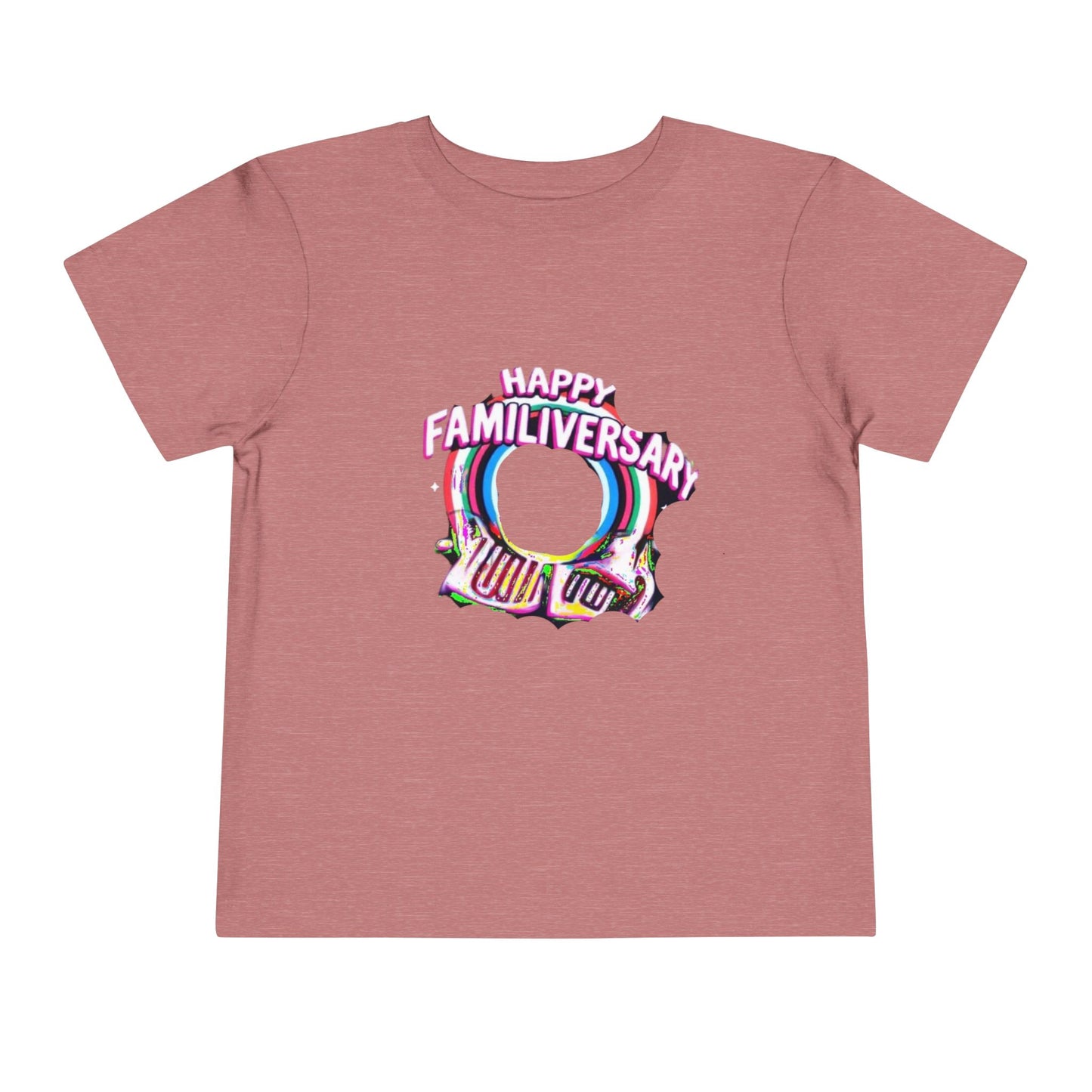 Toddler Tee - Happy Familiversary Design