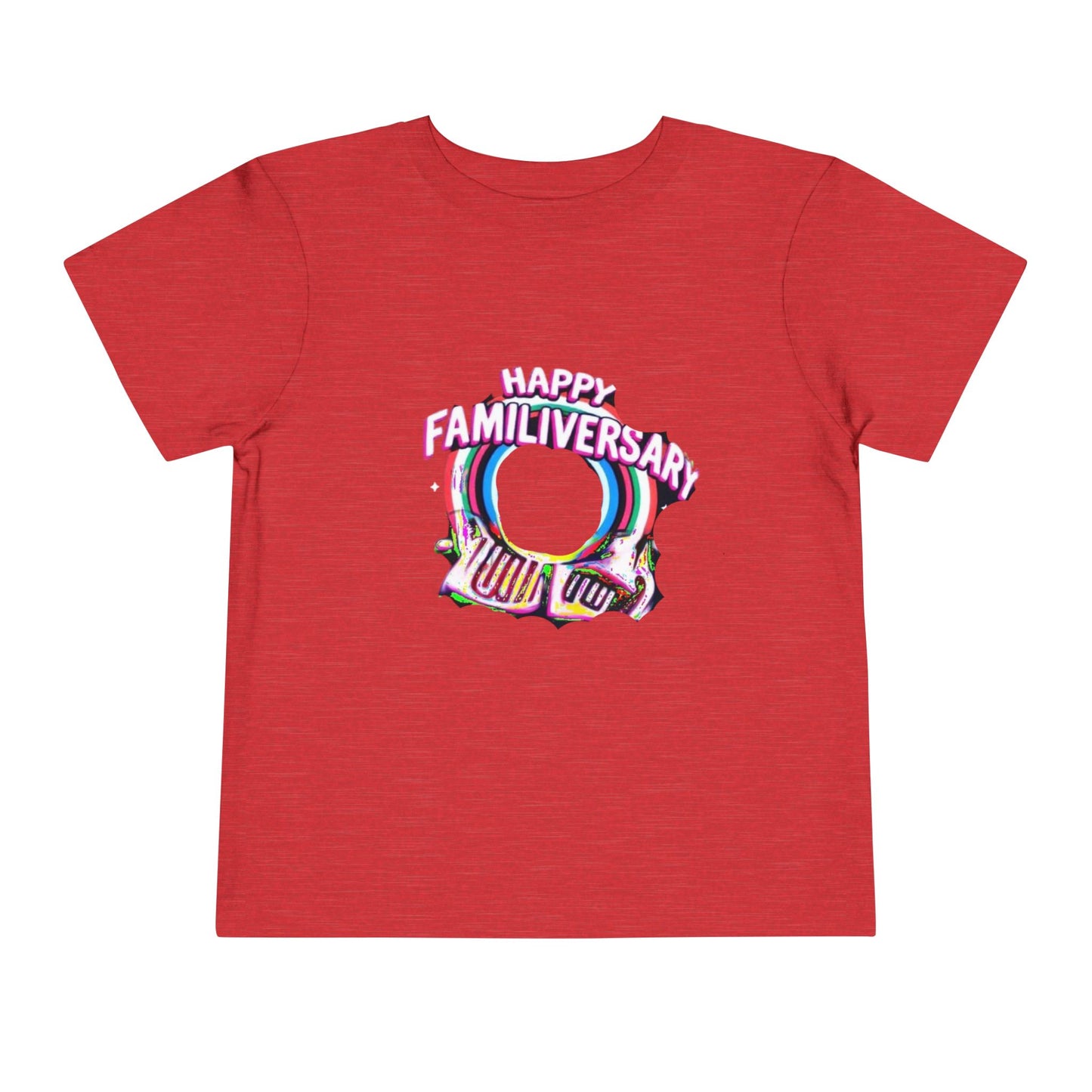 Toddler Tee - Happy Familiversary Design